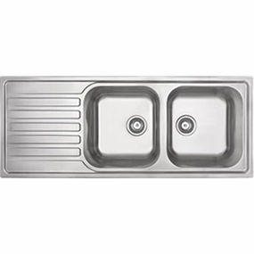Mercer EW202 Wentworth Double Bowl with Drainer