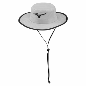 Mizuno Tour Sun Golf Hat Steel Gray/Black - 22 Men
