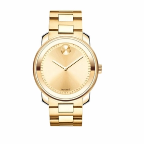 Movado 3600258 Bold Large Gold Dialed Analog 42.5mm Watch