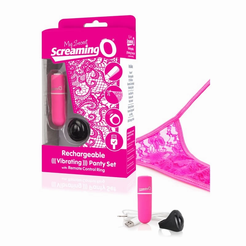 My Secret Charged Remote Control Panty Vibe -  Pink