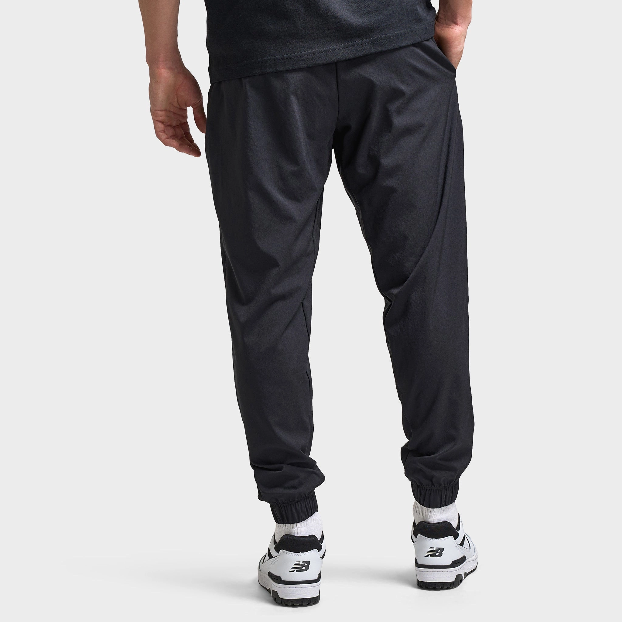 New Balance Woven Zip Pocket Pants Black / Slate Grey