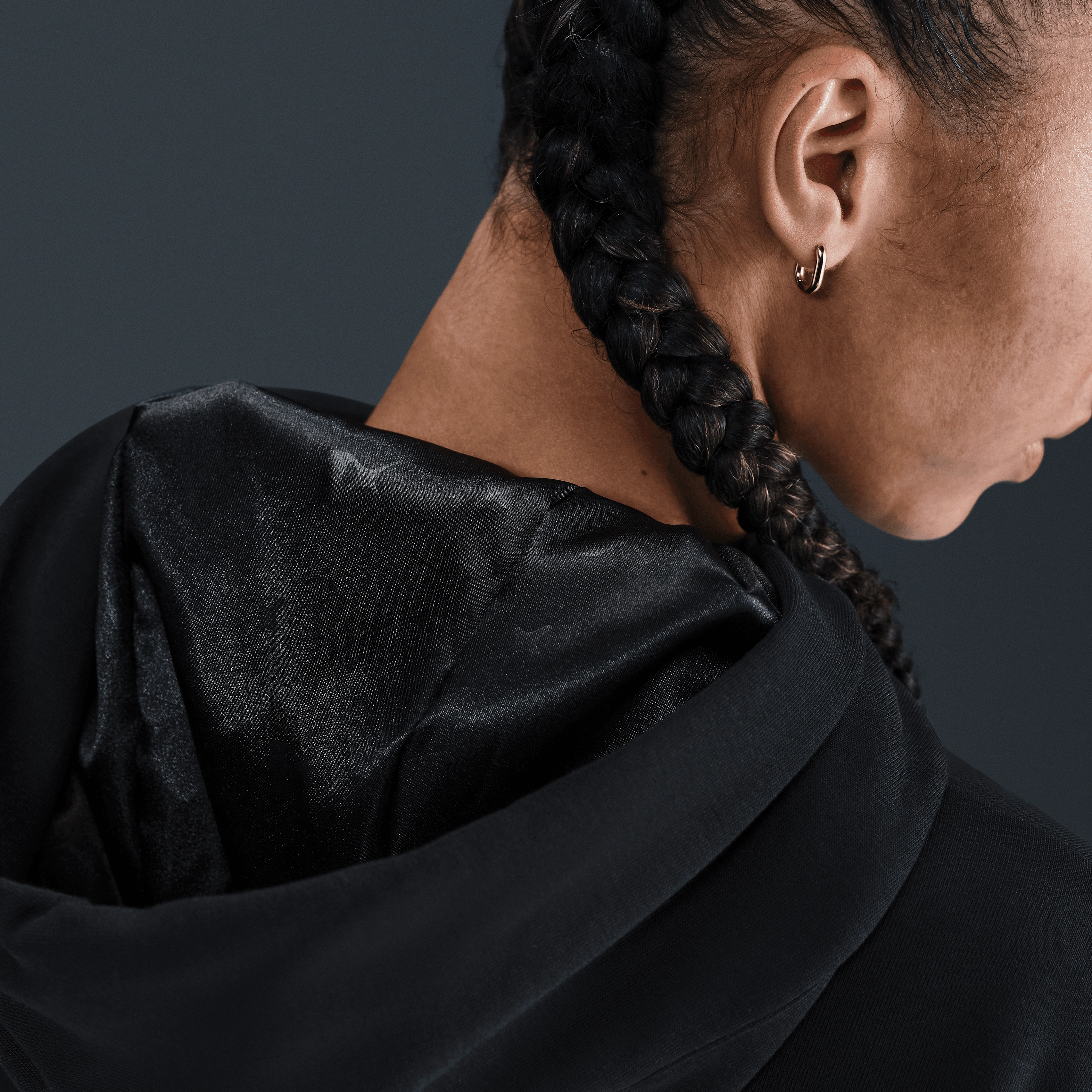 Nike A'ja Wilson Women's Oversized Cropped Basketball Hoodie