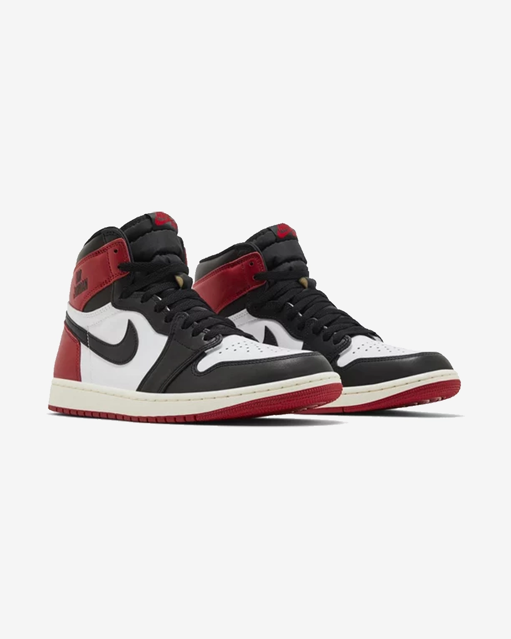 NIKE AIR JORDAN1 RETRO HIGH OG BLACK TOE REIMAGINED