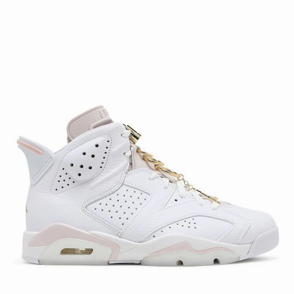 NIKE AIR JORDAN6 RETRO GOLD HOOPS W -
