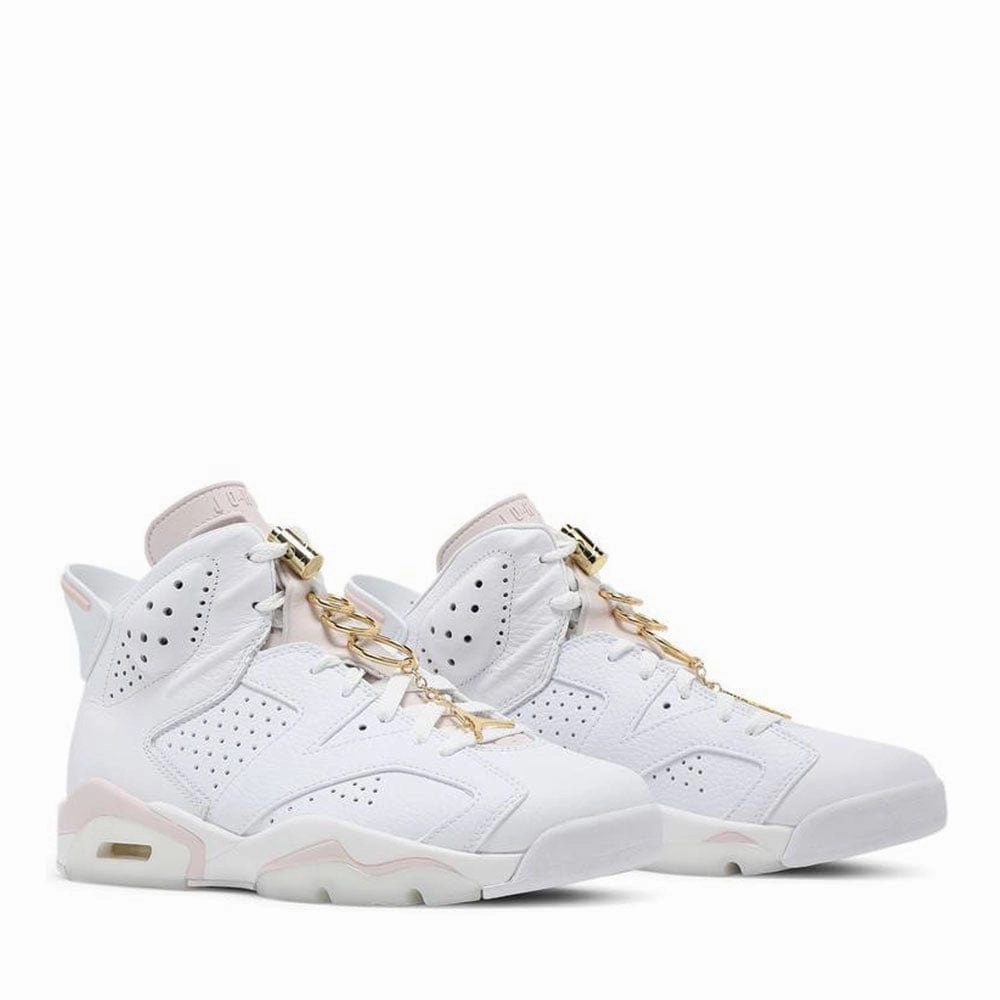 NIKE AIR JORDAN6 RETRO GOLD HOOPS W -