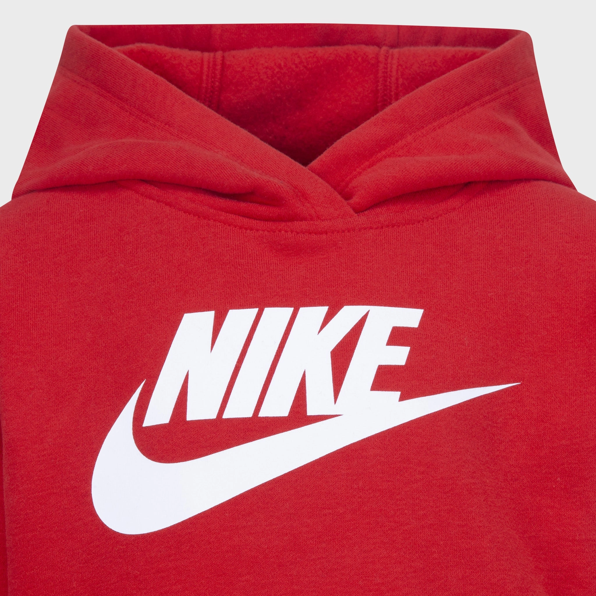 Nike Children's Club Fleece Hoodie Set / University Red