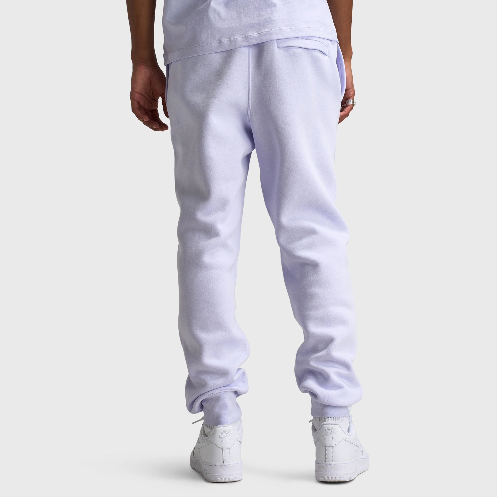 Nike Club Fleece Joggers Amethyst Tint - White