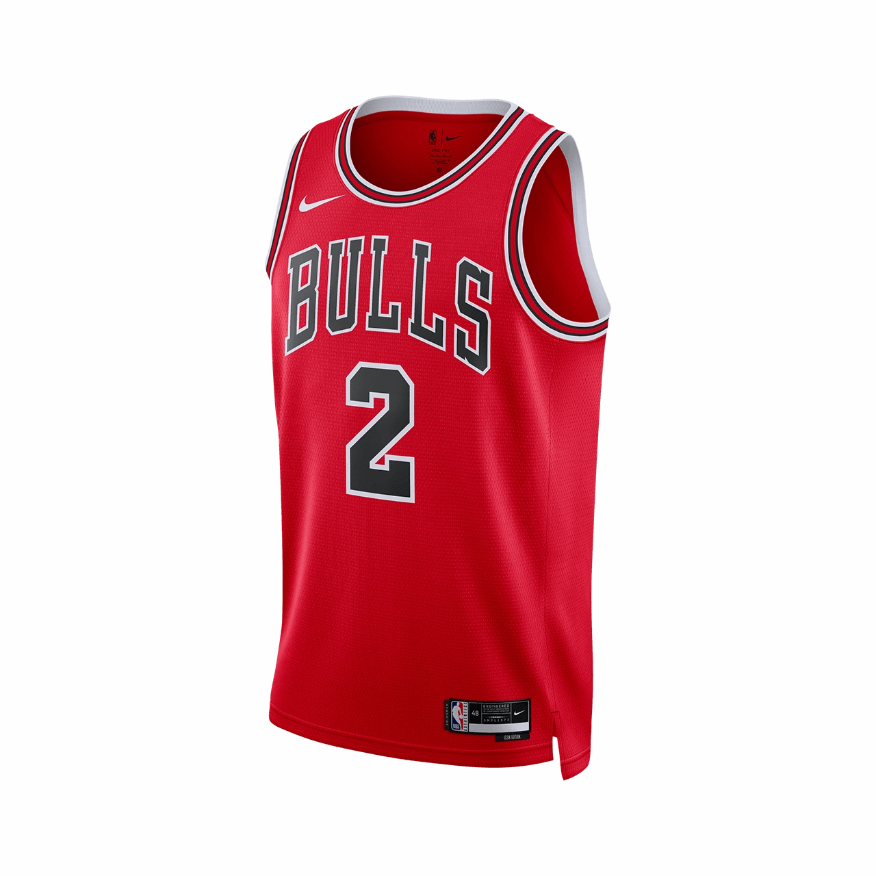 Nike Dri-FIT NBA Icon Edition 2022/23 Swingman Jersey - Lonzo Ball Chicago Bulls