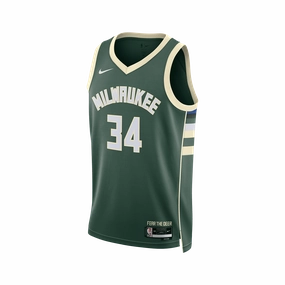 Nike Dri-FIT NBA Icon Edition Swingman Jersey - Giannis Antetokounmpo Milwaukee Bucks
