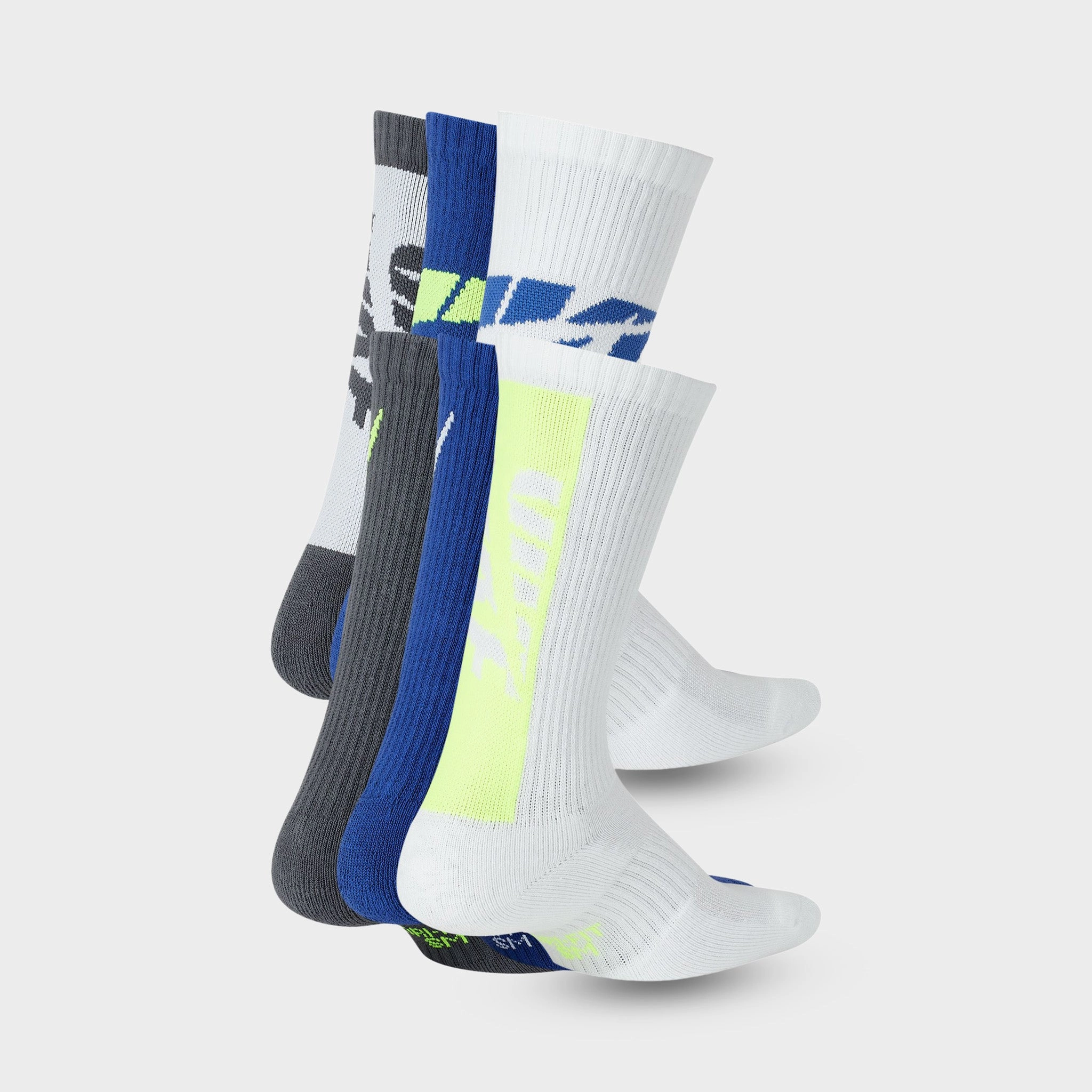 Nike Everyday Kids' Cushioned Crew Socks (6 Pairs) / Multi-color