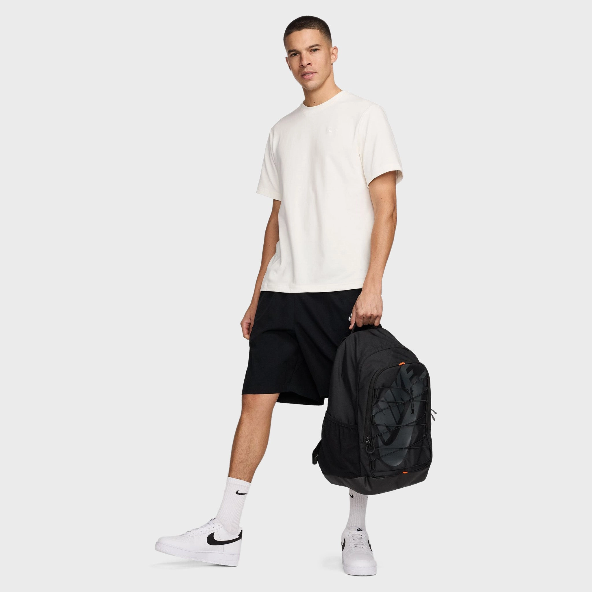 Nike Hayward Backpack Black / Black - White