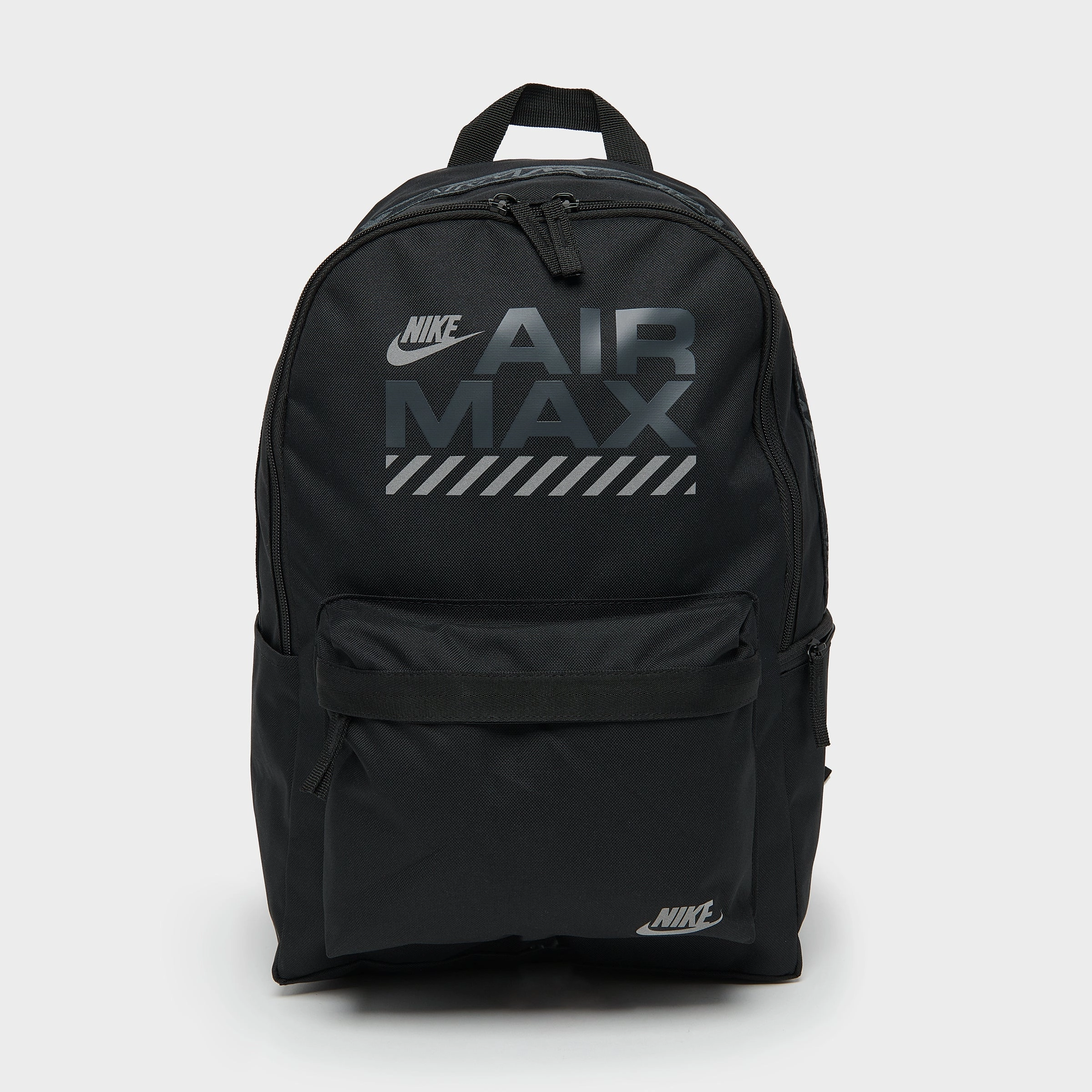 Nike Heritage Backpack (25L) Black / Black - Reflective Silver