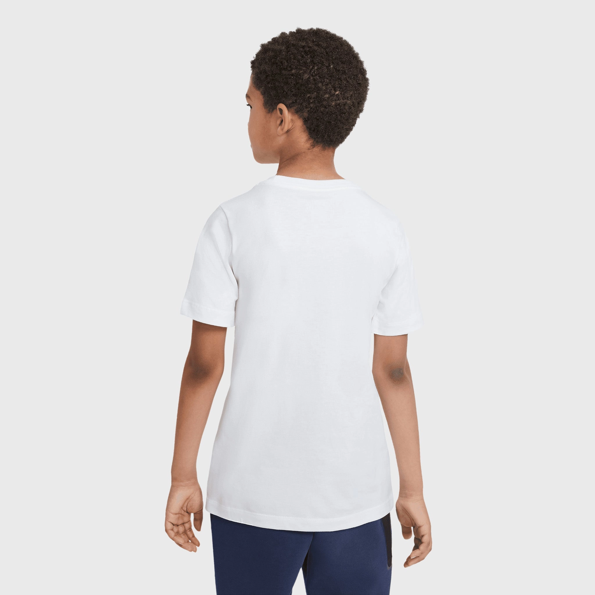 Nike Junior Boys' Sportswear Futura Icon T-shirt White / Obsidian - University Red
