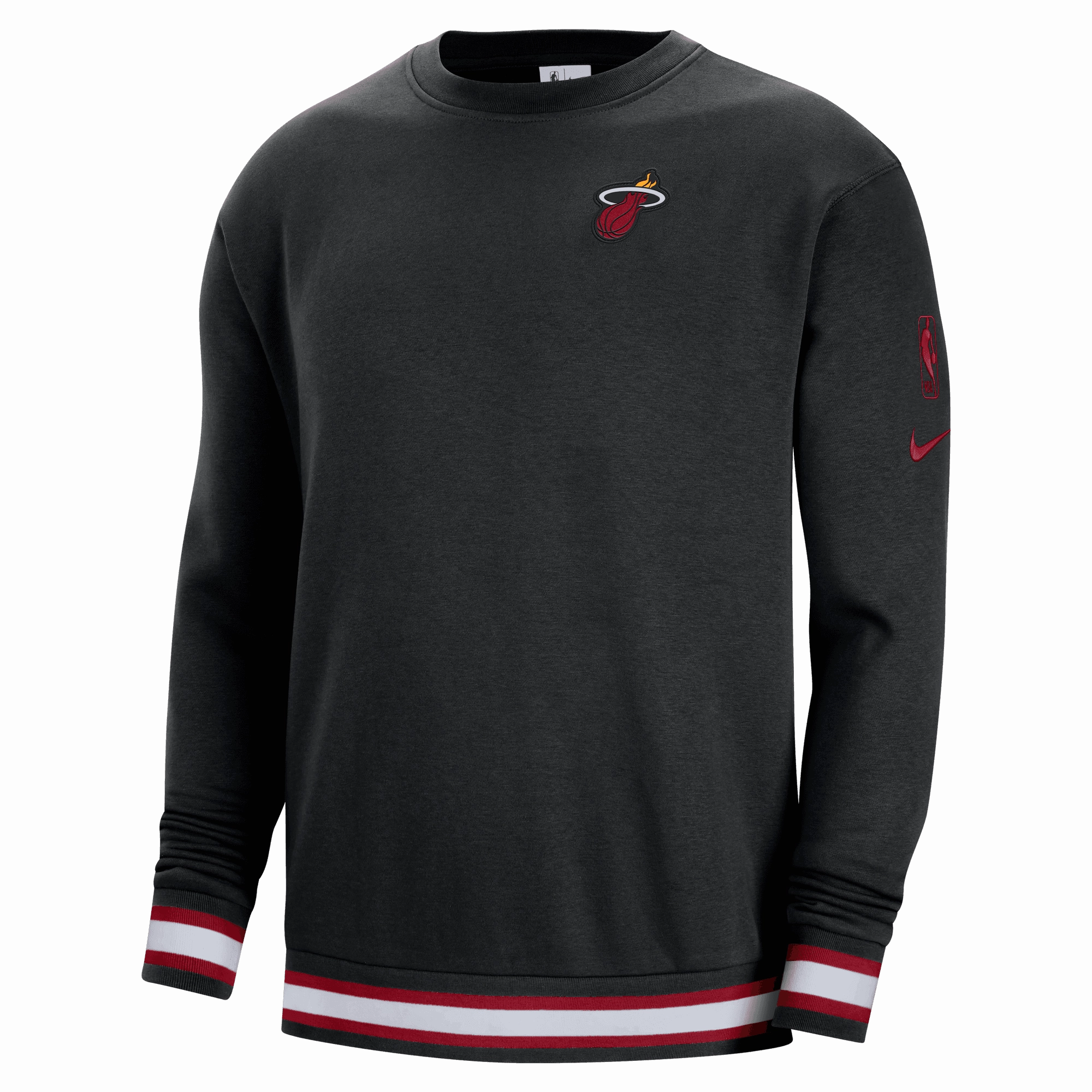Nike Miami HEAT Courtside Fleece Sweatshirt