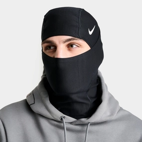 Nike Pro Hyperwarm Hood Black / Black - White