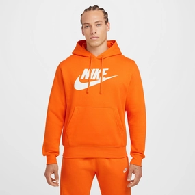 Nike Sportswear Club Fleece Hoodie - SAFETY ORANGE/SAFETY ORANGE/WHITE