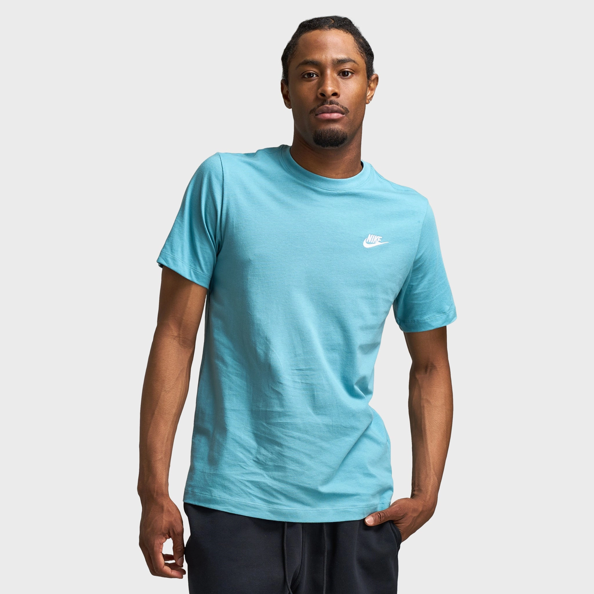 Nike Sportswear Club T-Shirt / Denim Turq