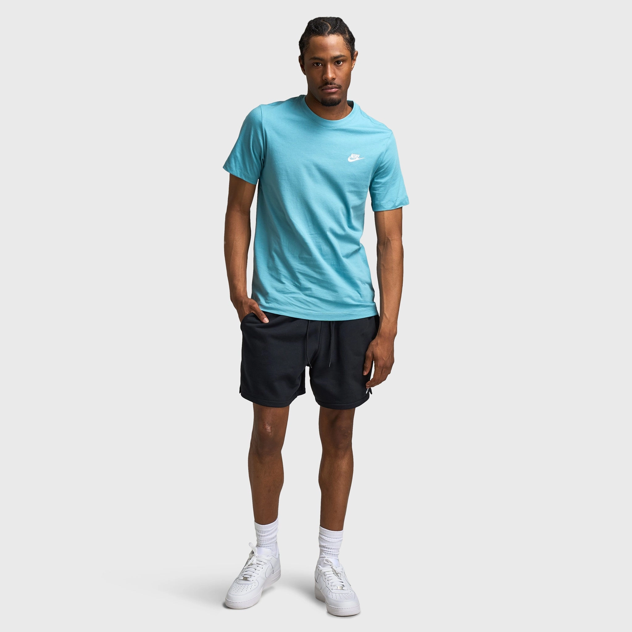 Nike Sportswear Club T-Shirt / Denim Turq