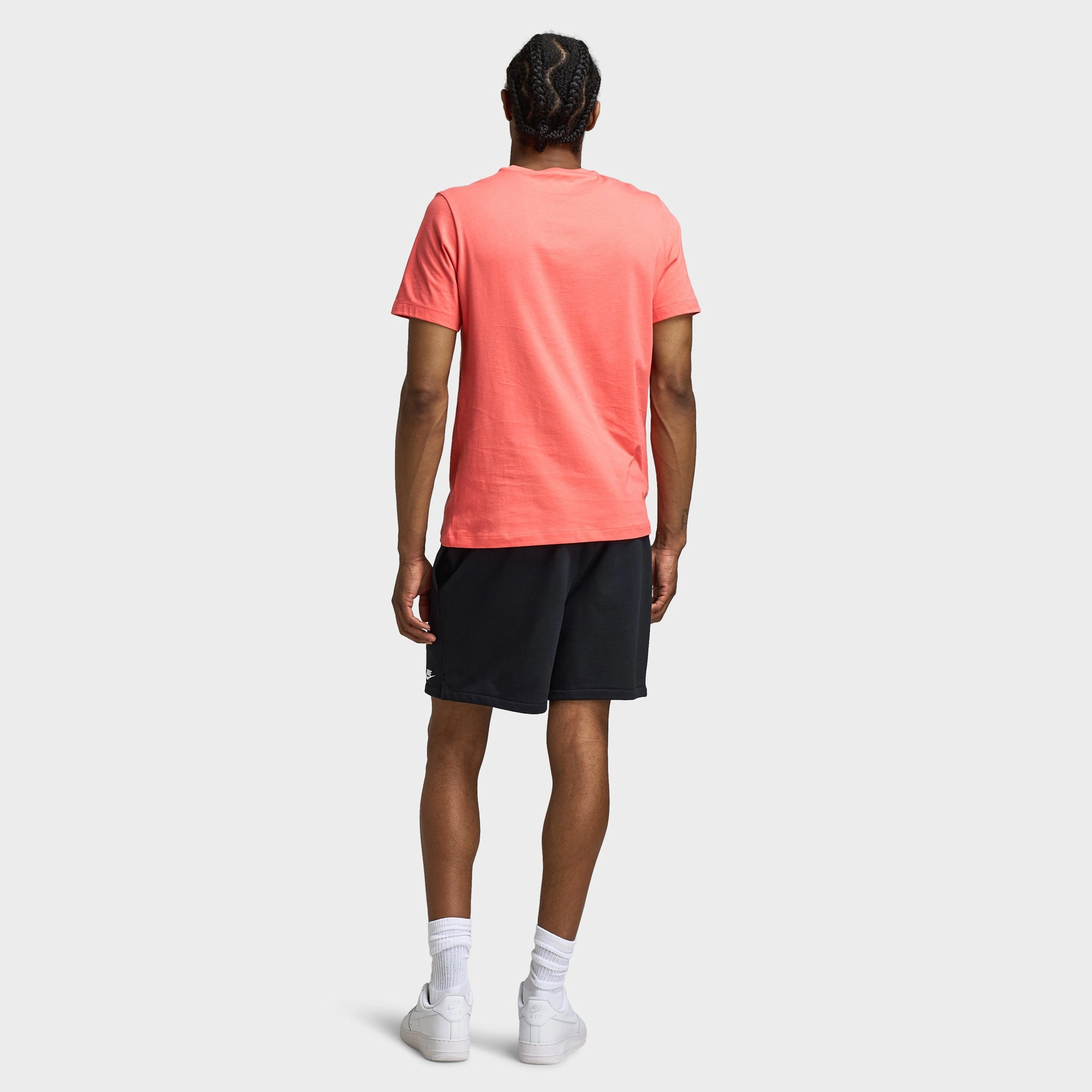 Nike Sportswear Club T-Shirt Magic Ember / White