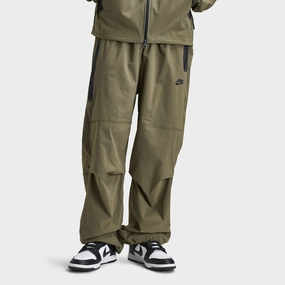 Nike Tech Woven Oversized Pants Medium Olive / Medium Olive - Black
