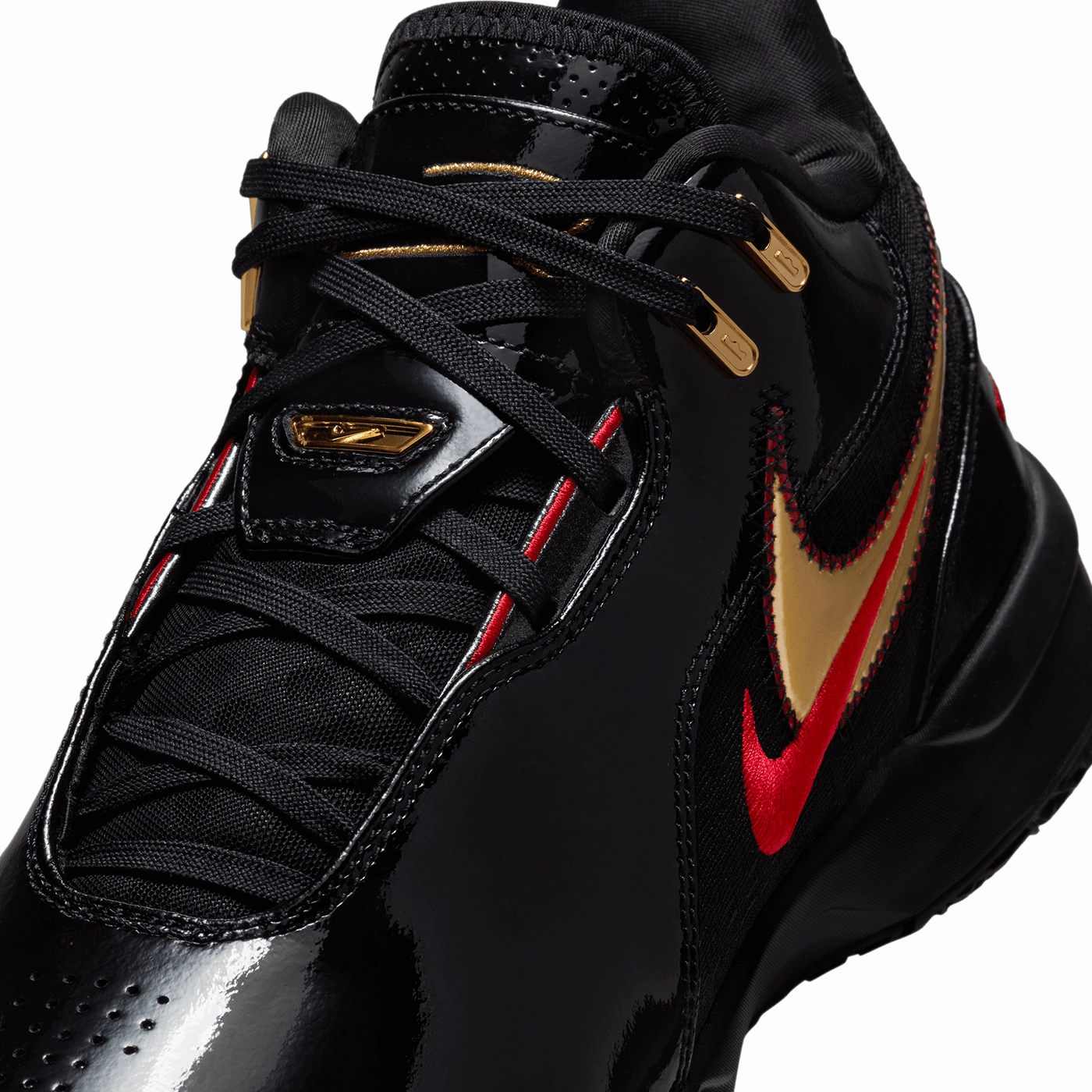 Nike Zoom LeBron NXXT Gen AMPD EP 'Black and Metallic Gold' // Outlet Sale