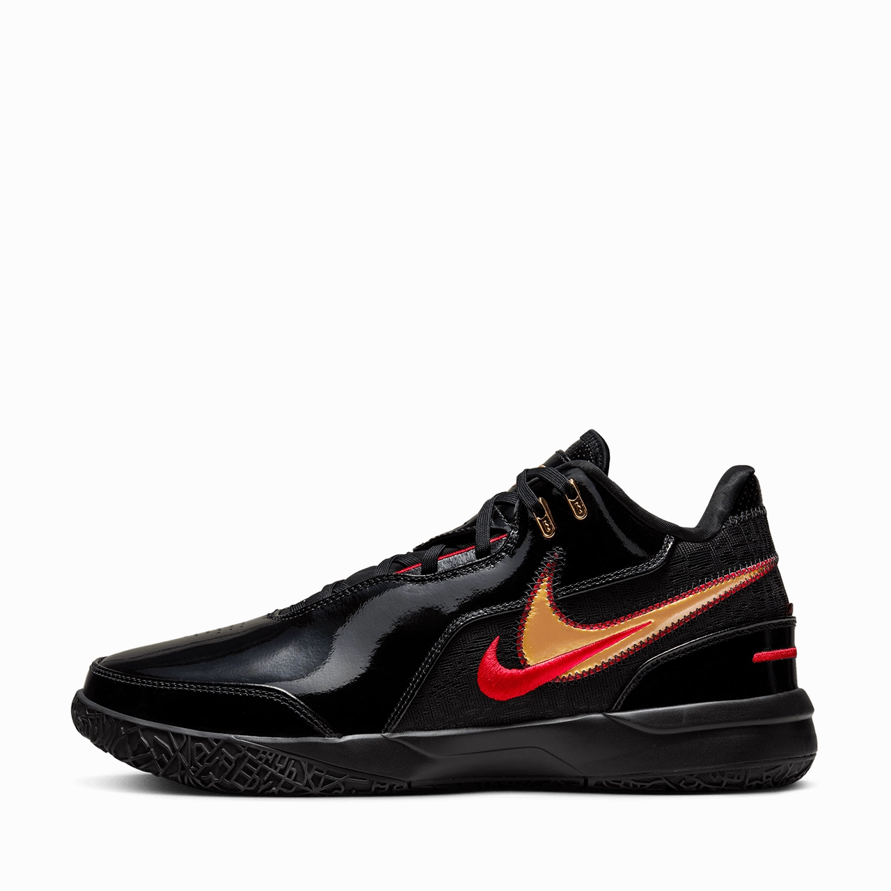 Nike Zoom LeBron NXXT Gen AMPD EP 'Black and Metallic Gold' // Outlet Sale