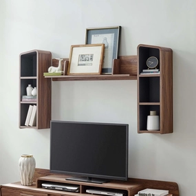 Omnistand Wall Mounted Shelves by Modway