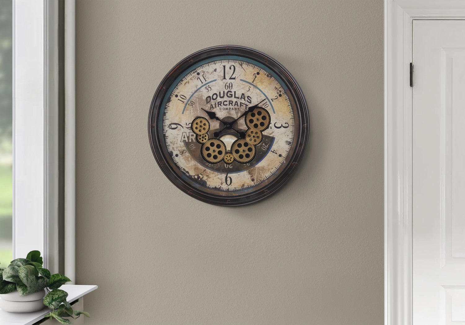 Oracle Clock - Brown
