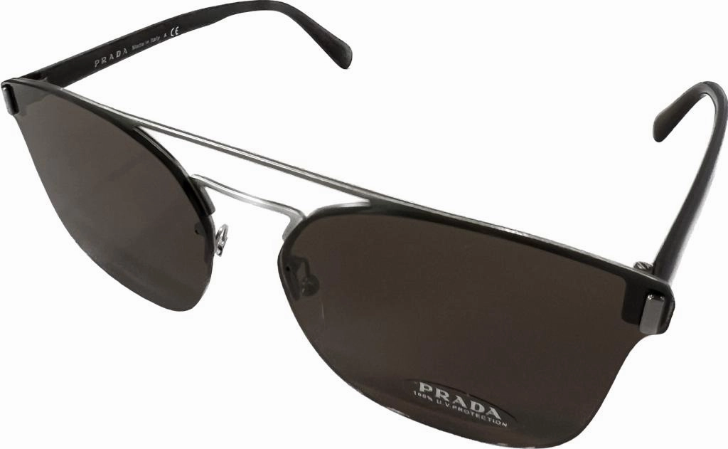 Prada  PR67TS 5AV8C1 Gunmetal/Brown