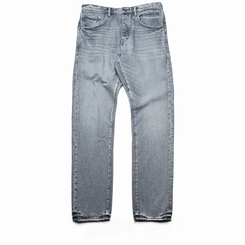 Purple Brand Mid Rise Slim Straight Faded New Jean - Slate Grey
