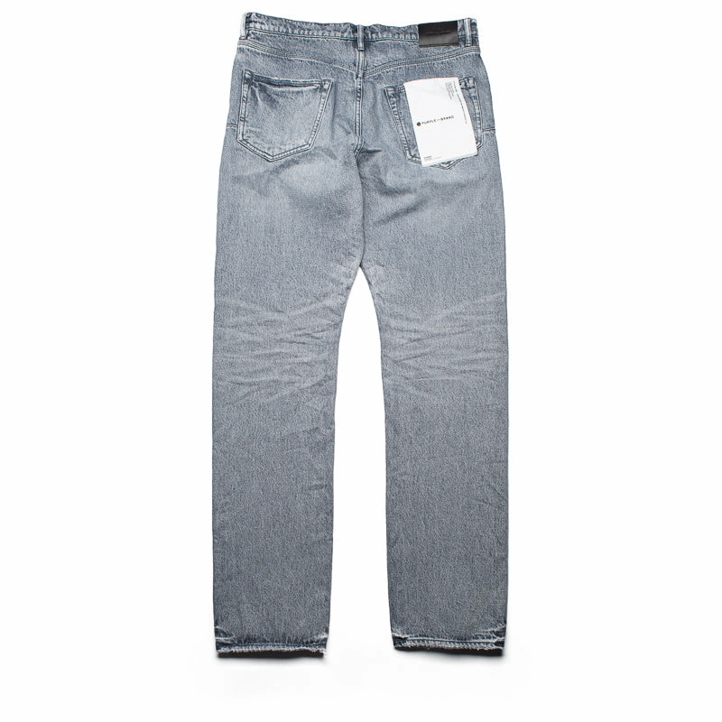 Purple Brand Mid Rise Slim Straight Faded New Jean - Slate Grey