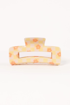 Pyper Hair Clip - Yellow