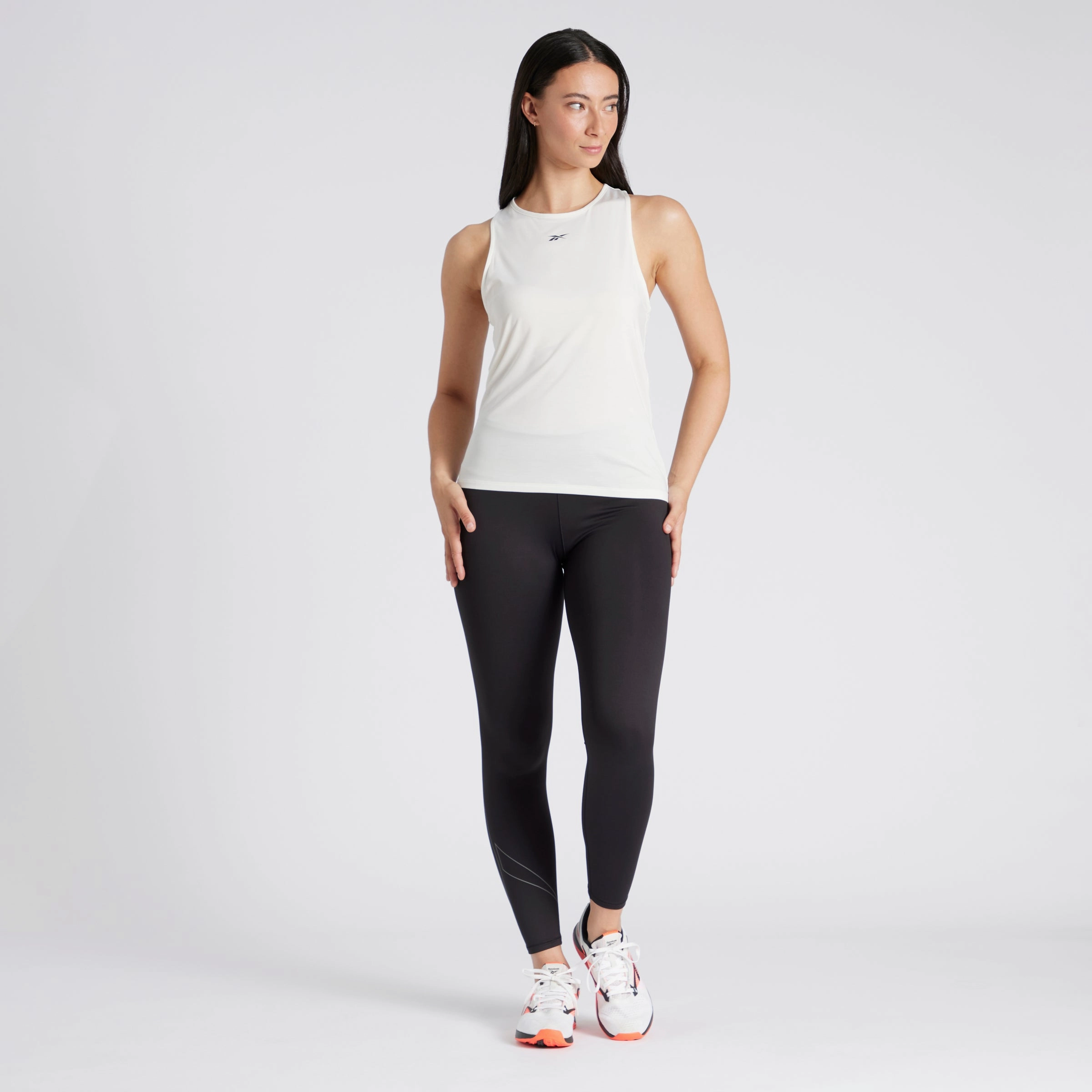 Rbk-Chill Athletic Tank Chalk