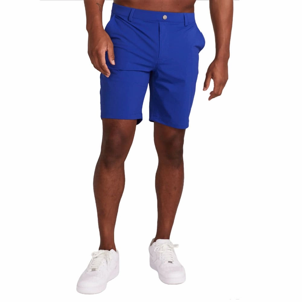 Redvanly Hanover Pull-On 9 Golf Shorts Mazarine Blue - SS24 Men