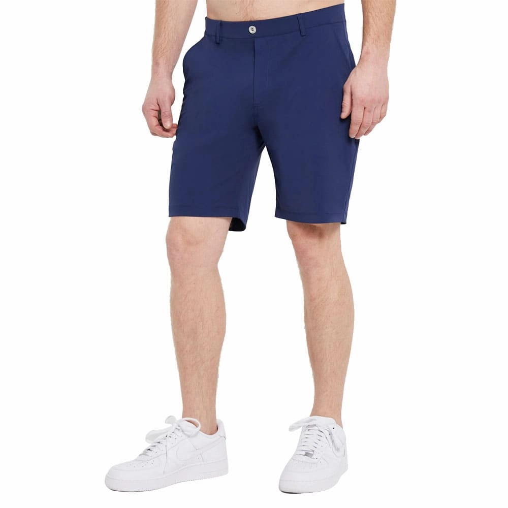Redvanly Hanover Pull-On 9 Golf Shorts Navy - SS24 Men