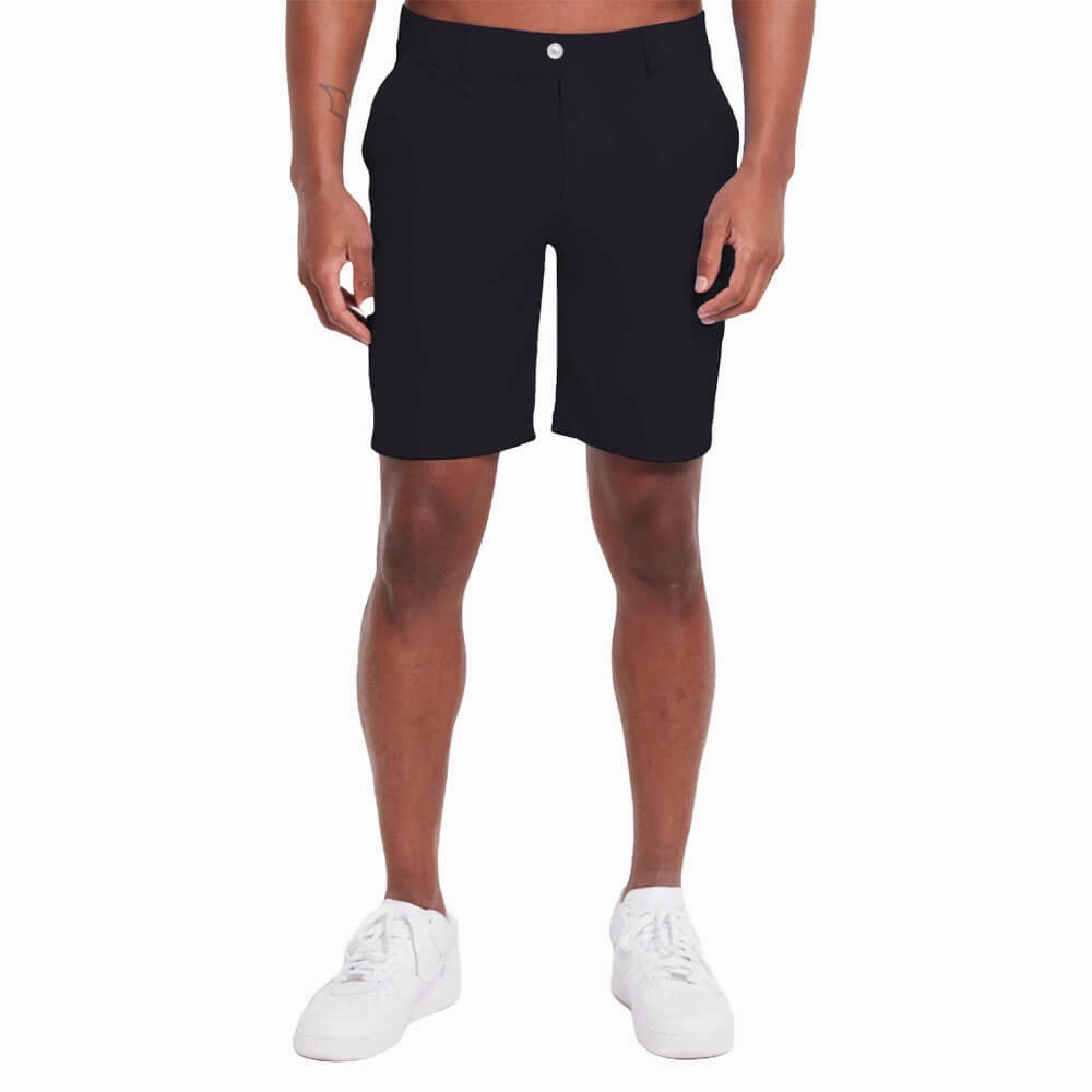 Redvanly Hanover Pull-On 9 Golf Shorts Tuxedo - SS24 Men