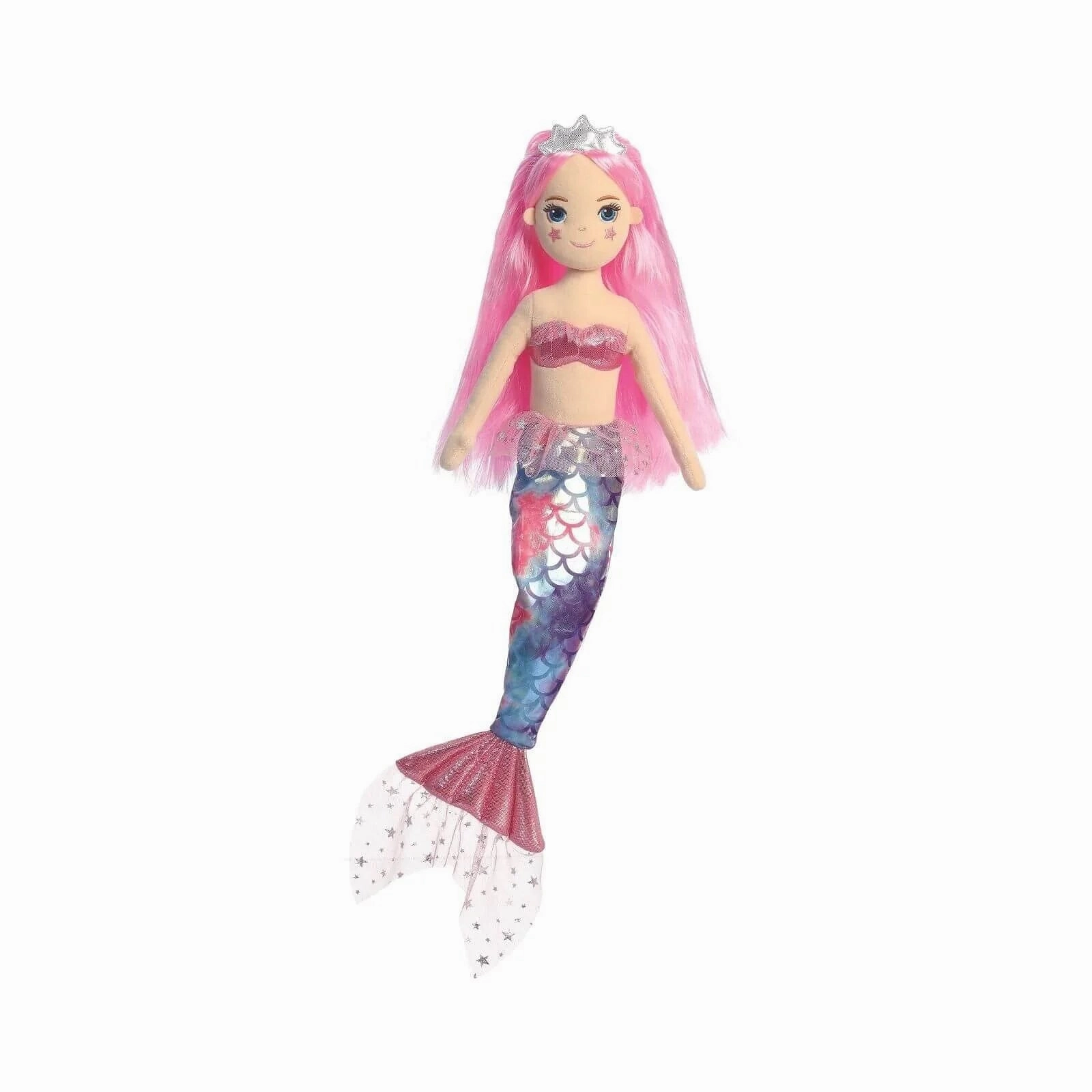 Sea Sparkles Star Mermaid Soft Toy