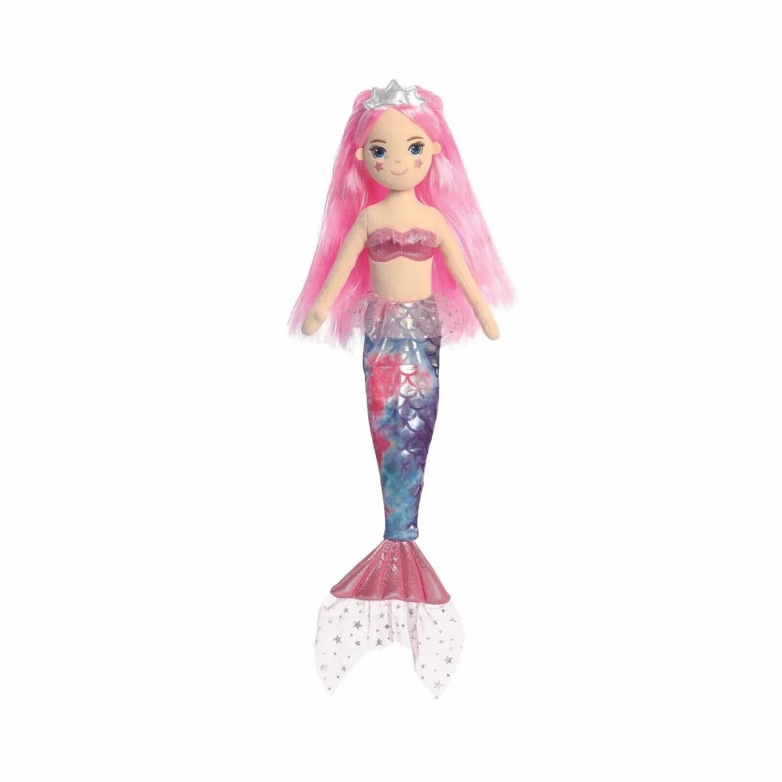 Sea Sparkles Star Mermaid Soft Toy