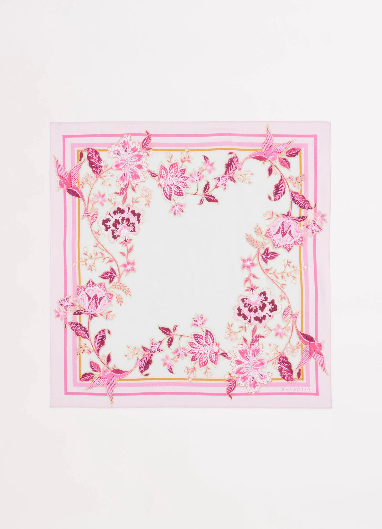 Silk Road Scarf - Parfait Pink