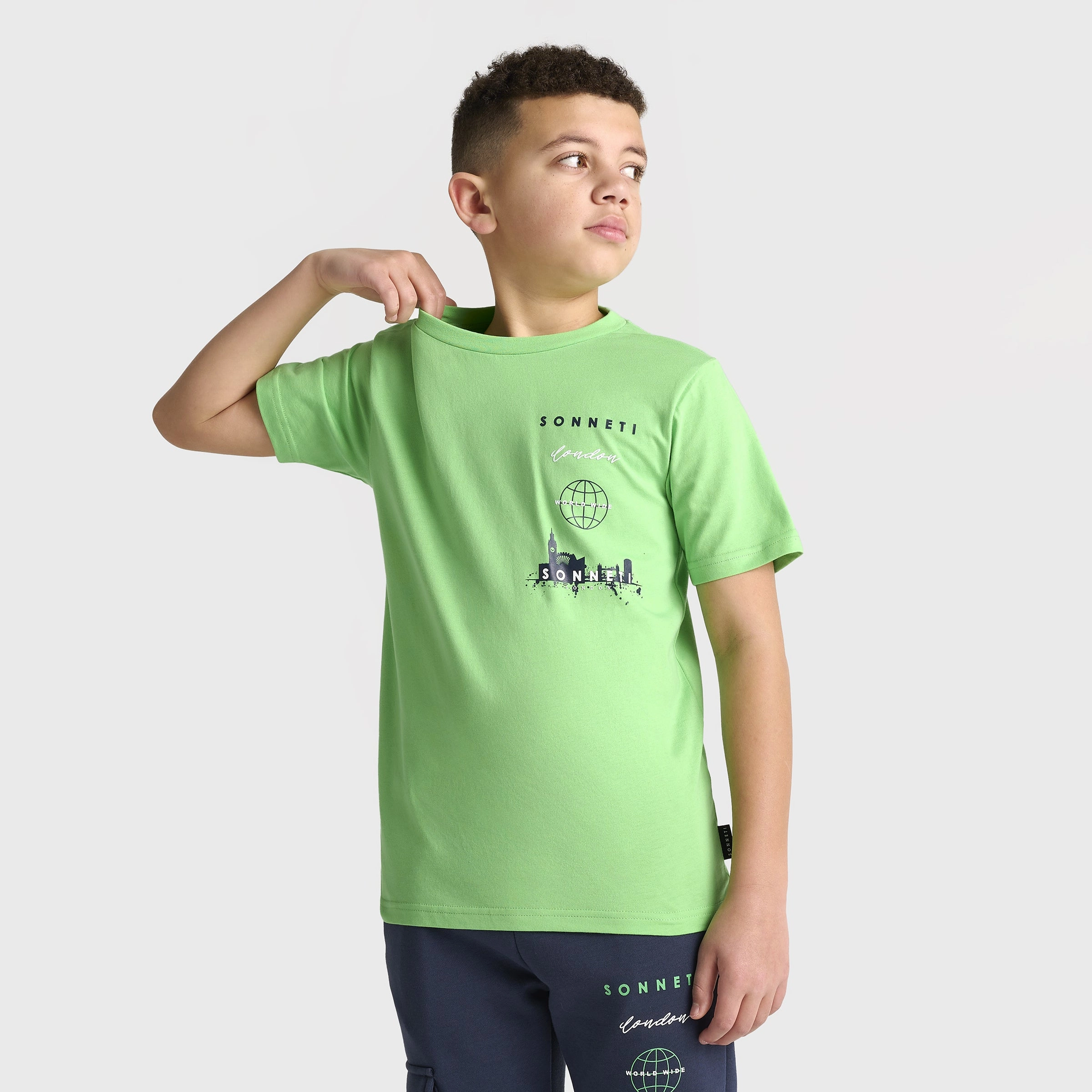 Sonneti Juniors' Stack Tee / Green