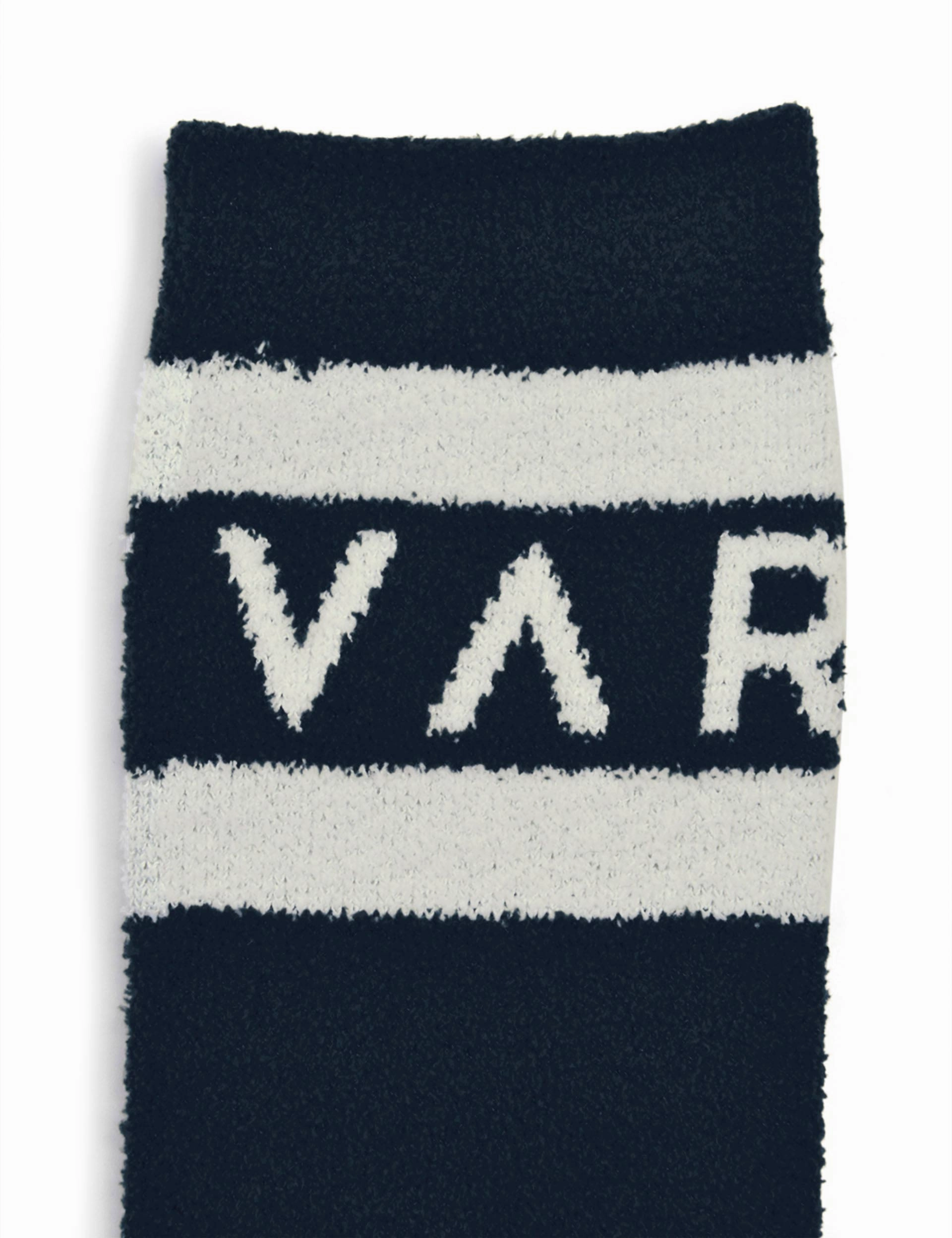 Spencer Sock - Black/Egret