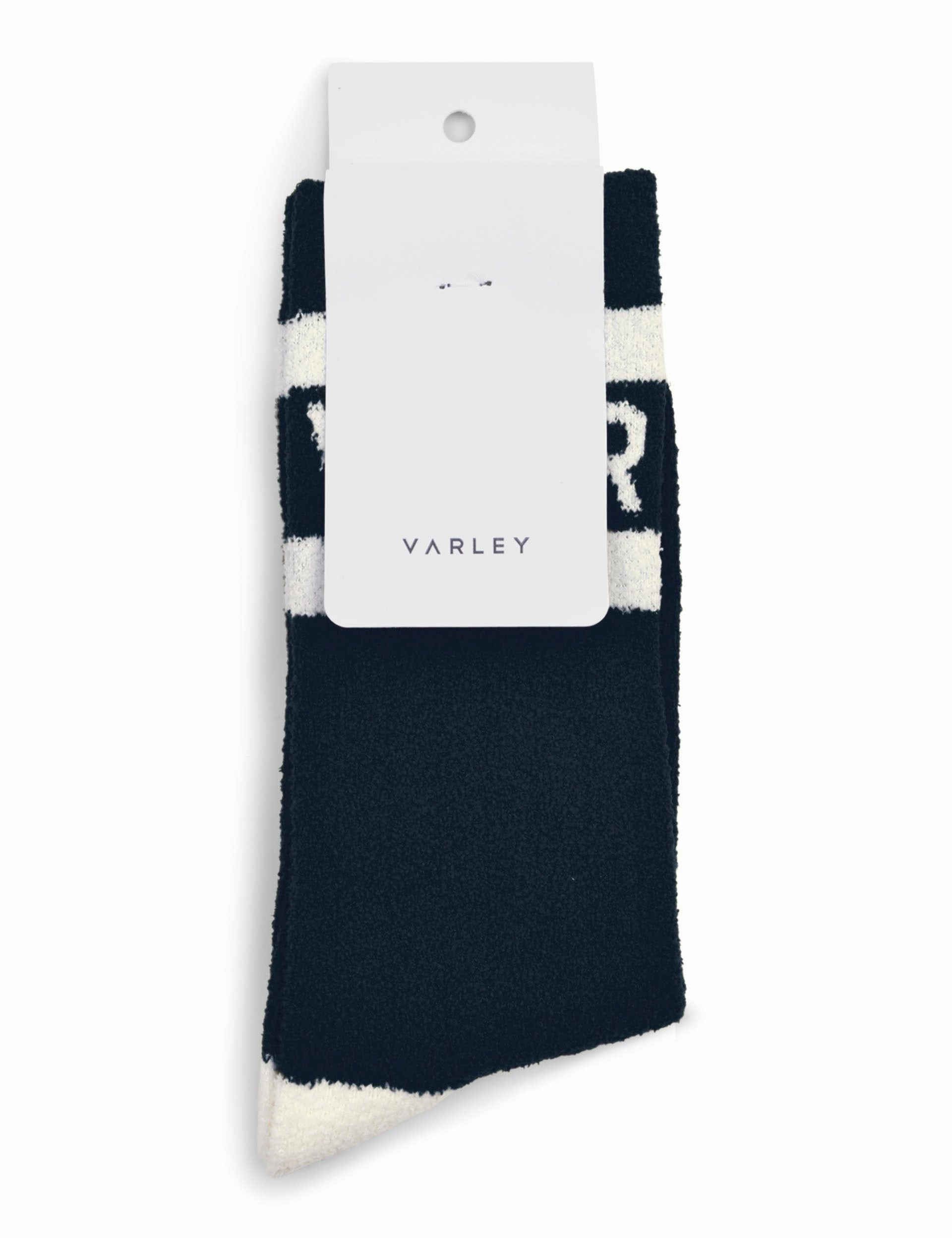 Spencer Sock - Black/Egret
