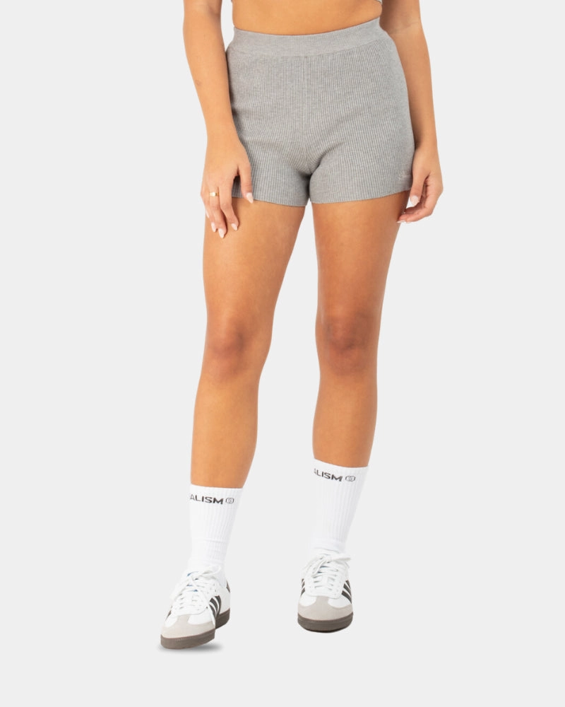 SSS REALISM ACHELON KNIT SHORTS GREY