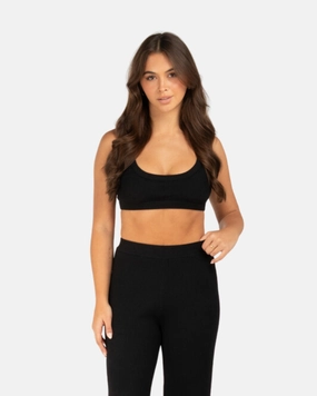 SSS REALISM MAISON RIB TANK BLACK