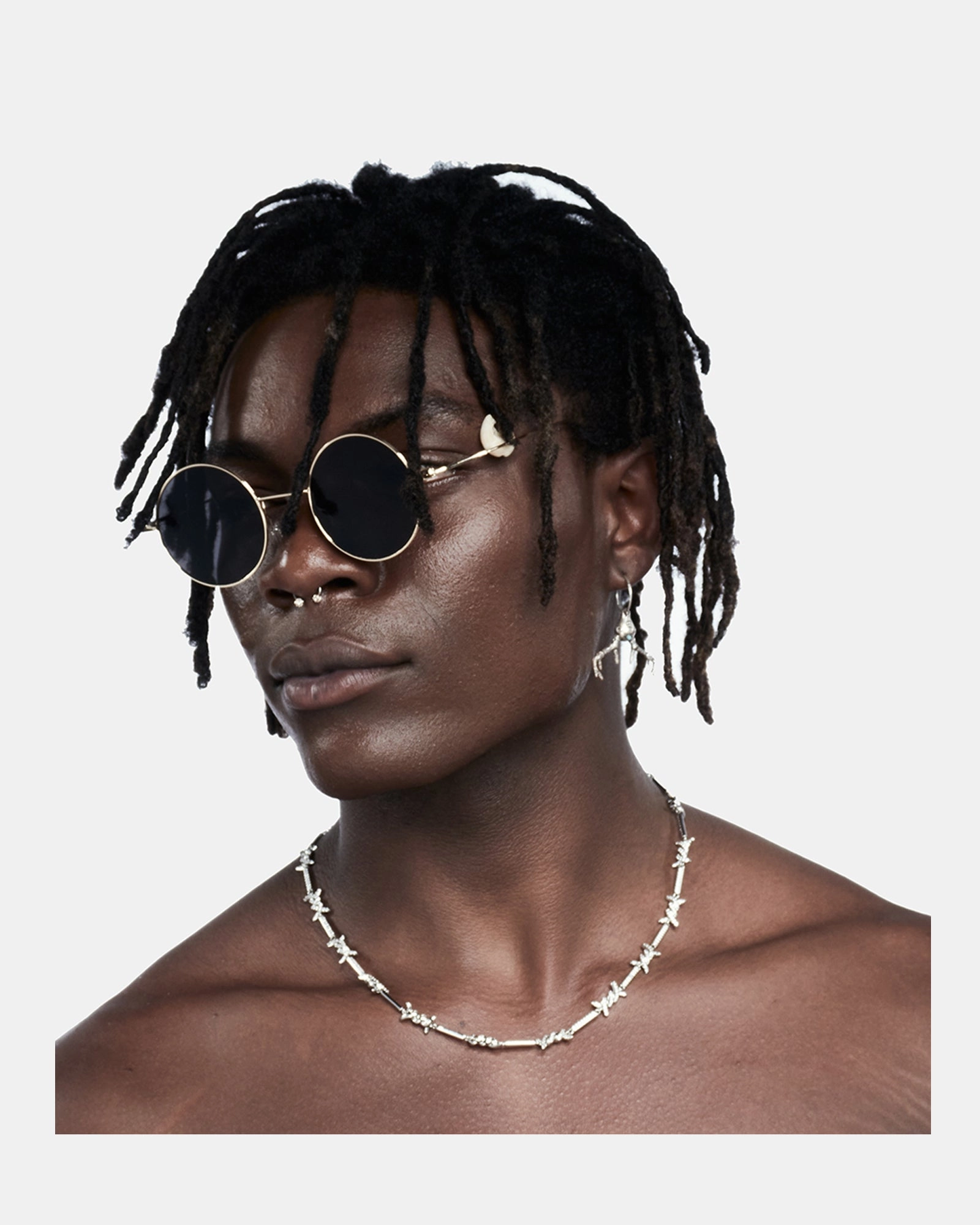 SSS REALISM XAVIER GOLD SUNGLASSES