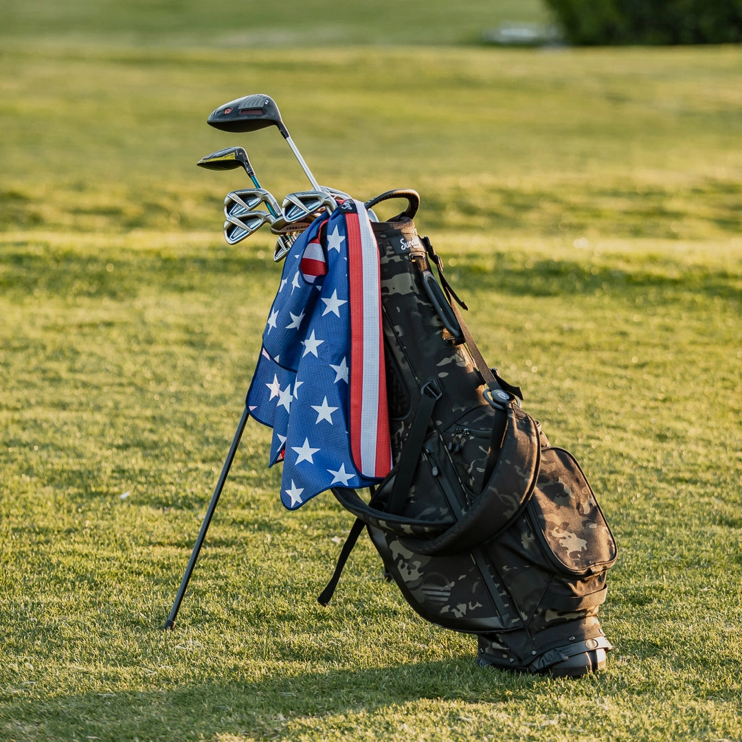 Sunday Golf Classic Golf Towel | Stars and Striped