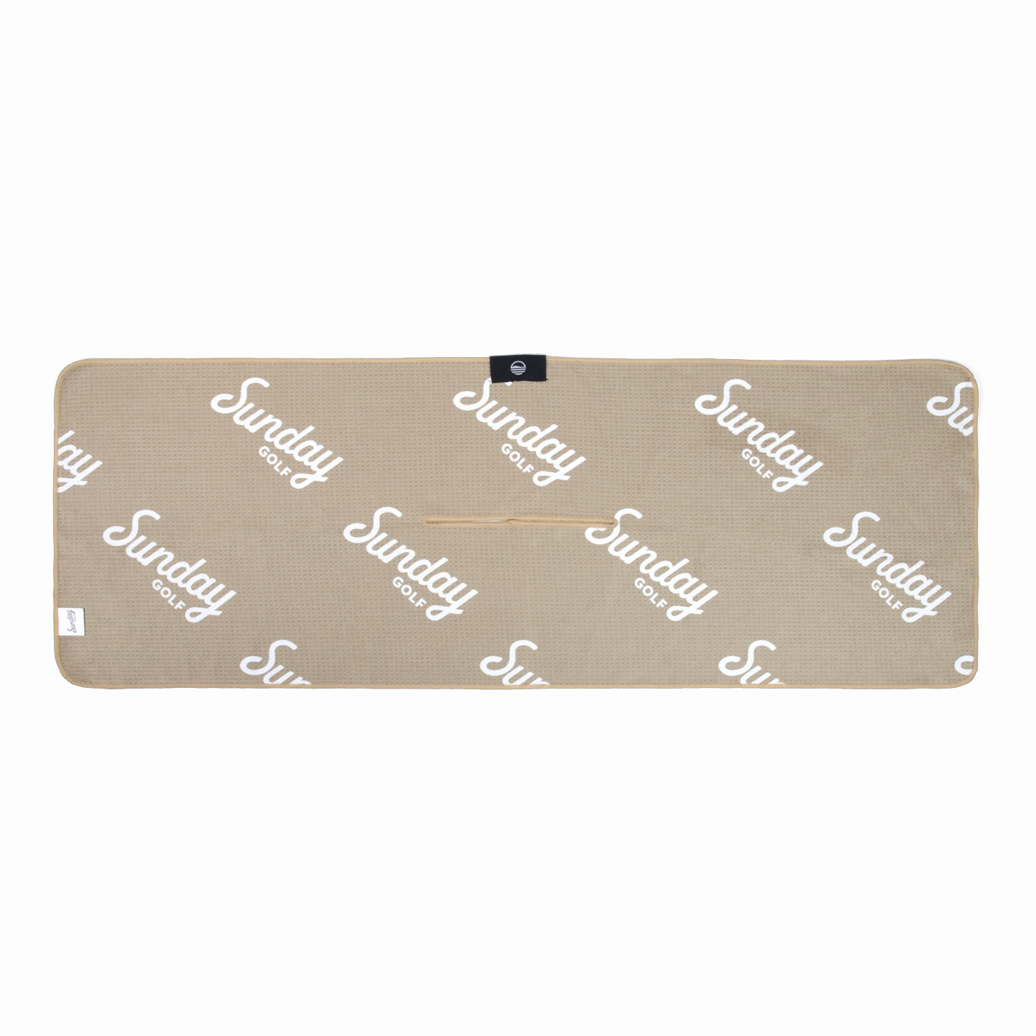 Sunday Golf Classic Golf Towel | Toasted Almond