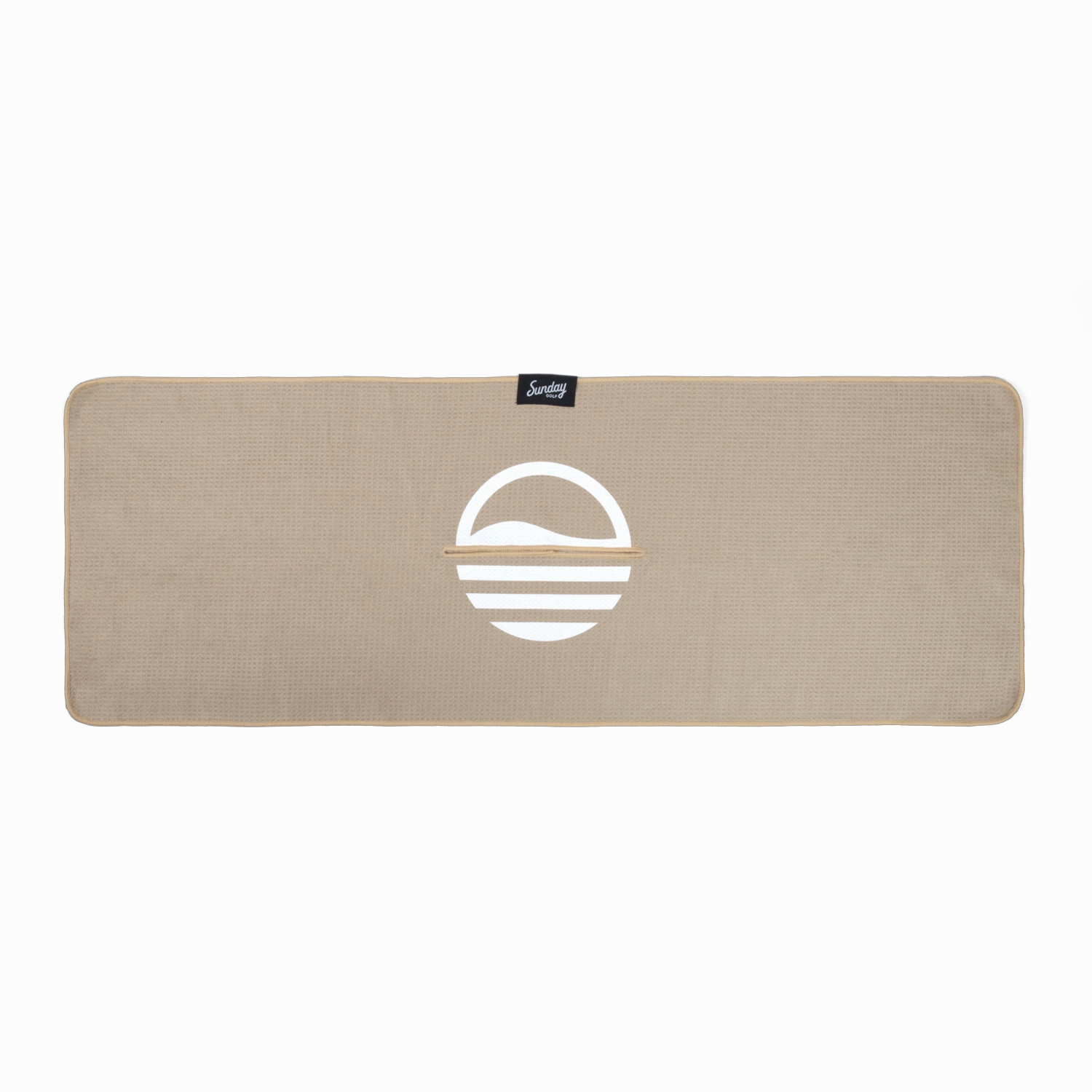 Sunday Golf Classic Golf Towel | Toasted Almond