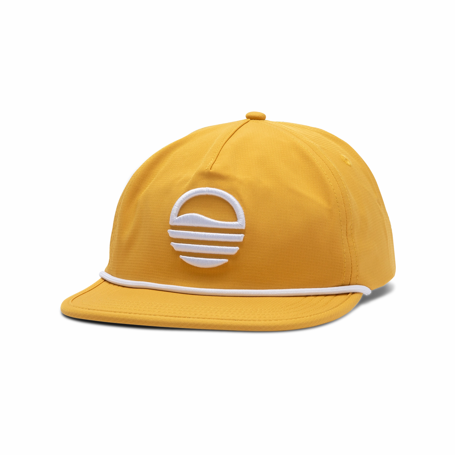 Sunday Golf Sundaze Crushable Rope Hat | Mustard