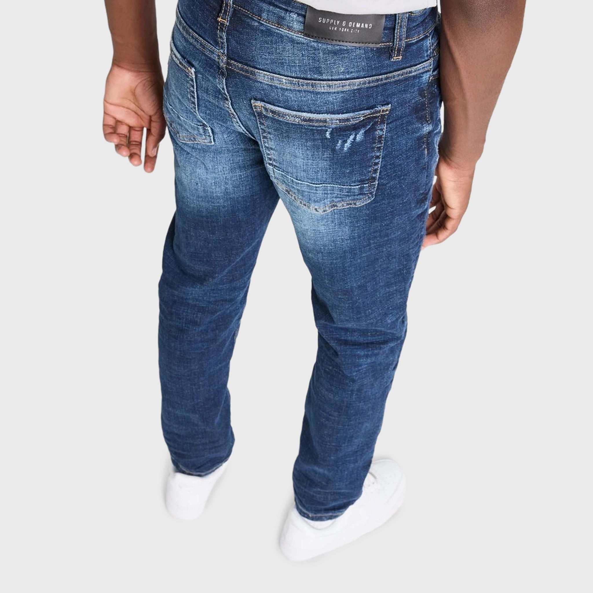 Supply & Demand Junior Boys' Denver Jeans / Light Wash